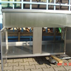 INOX korito - s shranjevalnikom z vrati - Image 3