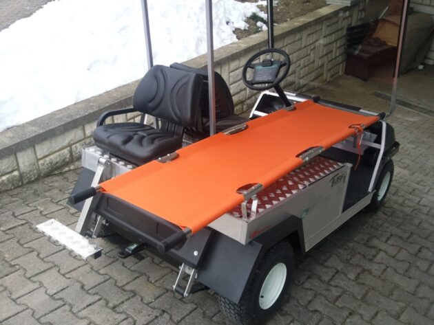 Golf vozilo - predelava - reševalno/transportno